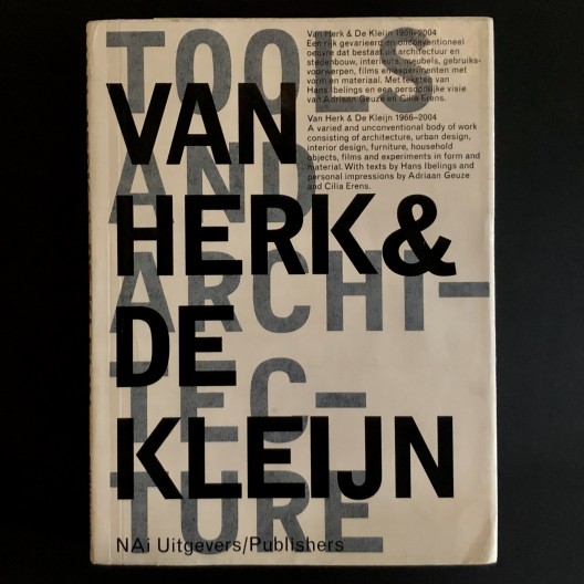 Van Herk & De Kleijn / Tools and Architecture