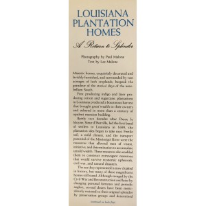Louisiana plantation homes 