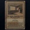Die neue perspektive / 1923 / provenance Pingusson 