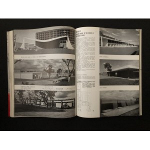 Brésil, Brasilia / l'Architecture d'Aujourd'hui 90 de 1960 