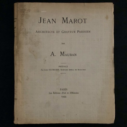 Jean Marot architecte et graveur parisien 