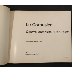 Le Corbusier / Oeuvre complète 1946-52