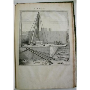 Les dix livres d'architecture de VITRUVE E/O française par Perrault 1673 