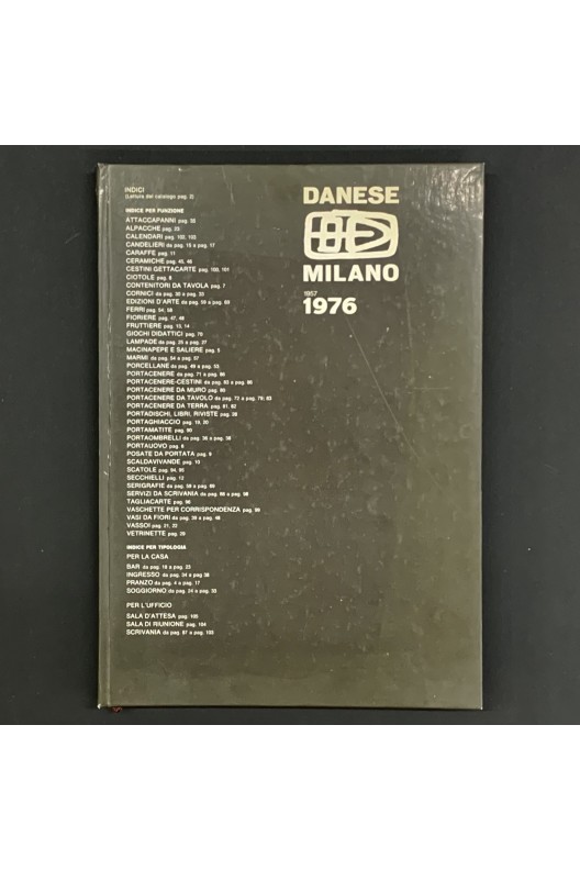 Danese Milano  / catalogo della produzione 1976 