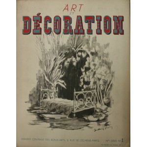 Art et Décoration 1939 - Jean Michel Frank, Bureau par Charlotte Perriand, Arbus