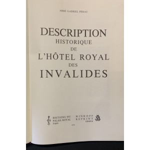 Description historique de l'hôtel royal des invalides