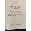 Description historique de l'hôtel royal des invalides