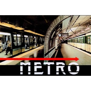 Metro - élévations photographiques de Larry Yust 