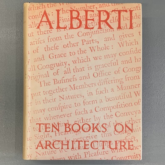 Ten books on architecture by Leone Battista Alberti 
