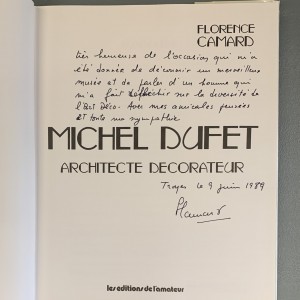 Michel Dufet architecte décorateur 