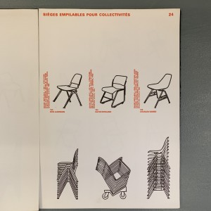 S'asseoir / exposition juin-octobre 1974 