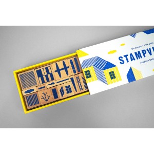 Stampville: 25 Stamps + 2 Ink Pads