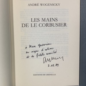 André Wogenscky / Les mains de Le Corbusier 