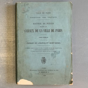Canaux de la ville de Paris / Alphand / 1880