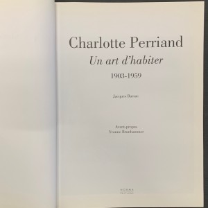 Charlotte Perriand - un art d'habiter, 1903-1959 