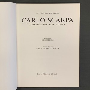 Carlo Scarpa / l'architecture dans le détail 