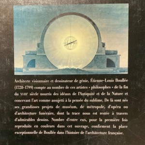 Etienne-Louis Boullée / jean-Marie Pérouse de Montclos 
