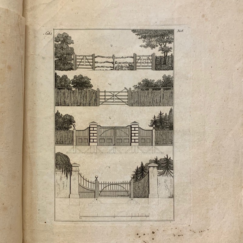 Décoration des jardins et des parcs / Grohmann / 1796