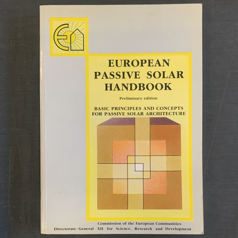 European passive solar handbook / preliminary edition