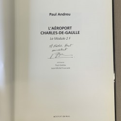 Paul Andreu / l'aéroport Charles De Gaulle module 2 F/ signé