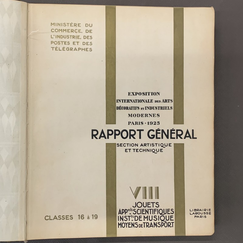 L'ENSEIGNEMENT  ARTISTIQUE ET ・・EN 1925 Exposition internationale des arts décoratifs et industriels