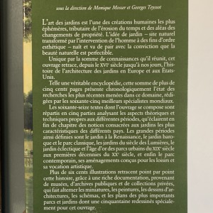 Histoire des jardins de la Renaissance à nos jours. 