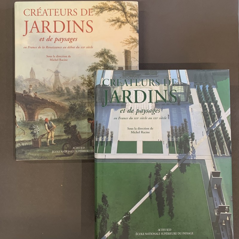 Créateurs de jardins et de paysages en France / Tomes 1 & 2.