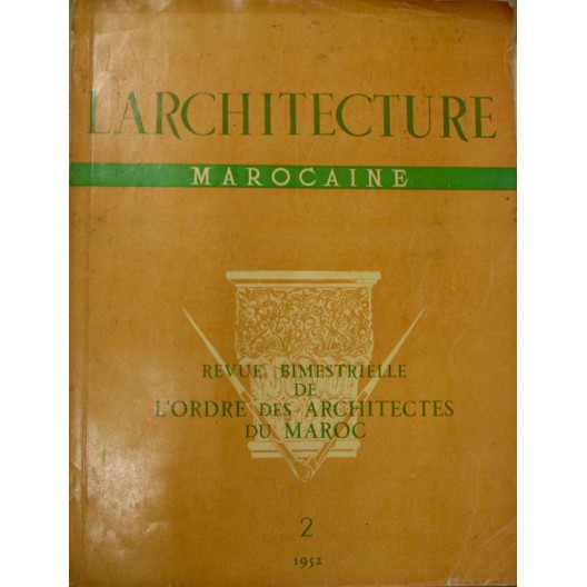L'architecture marocaine n°2 1952