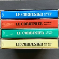 Le Corbusier / Carnets 1914-1964 / 4 volumes