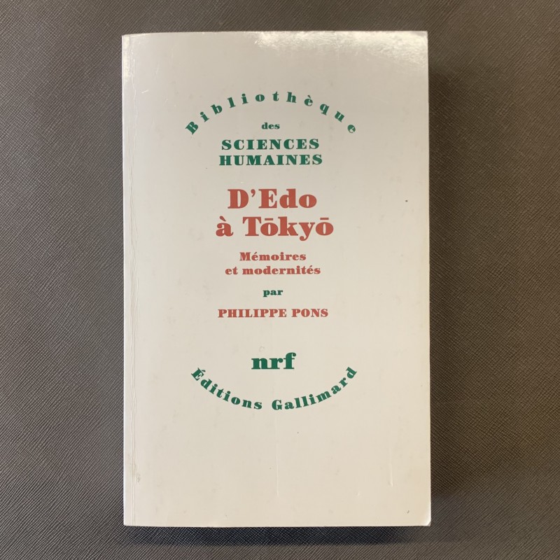 D'Edo à Tokyo / Philippe Pons.