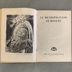 Le métropolitain de Moscou / 1938