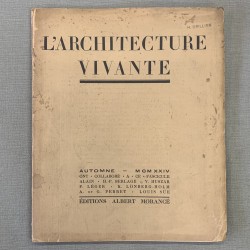 L'Architecture vivante / automne 1924