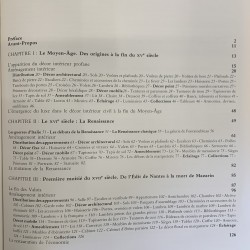 Architecture intérieure et décoration en France des origines à 1875