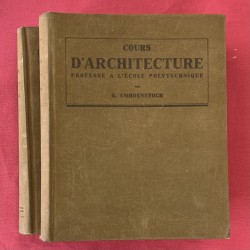 G. Umbdenstock / Cours d'architecture / 1930