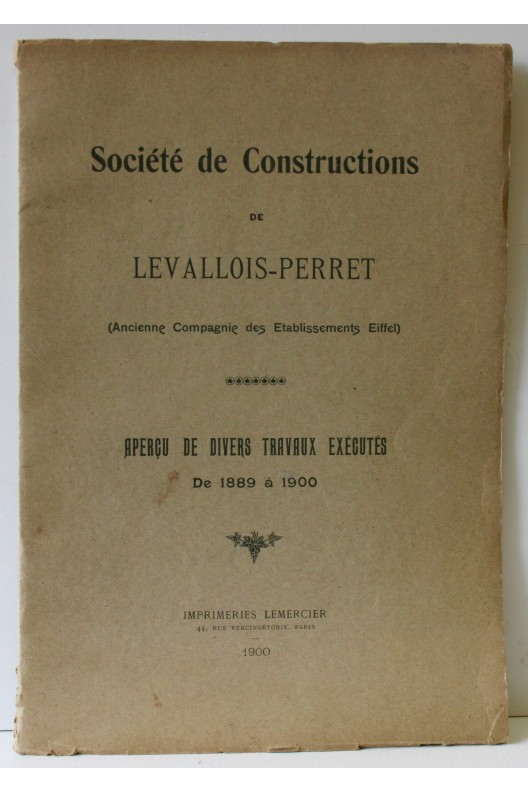 SOCIÉTÉ DE CONSTRUCTIONS DE LEVALLOIS PERRET