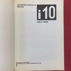 I10 / Internationale revue 1927-1929