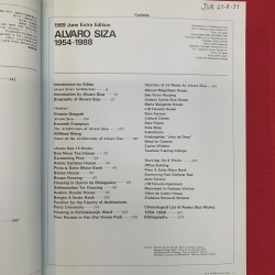 A+U alvaro siza 1954-1988