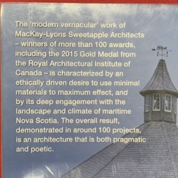 The works of MacKay-Lyons Sweetapple architects.