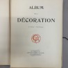 Album de la décoration / troisième série / 1920 / chromotypographies / Planches