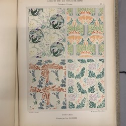 Album de la décoration / troisième série / 1920 / chromotypographies / Planches