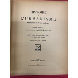 Histoire de l'urbanisme Renaissance et temps modernes.