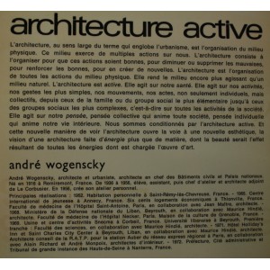 Architecture active. André Wogenscky 