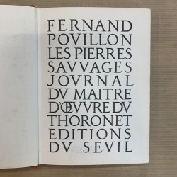 Fernand Pouillon / Les pierres sauvages.