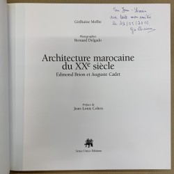 Architecture marocaine du XXe siècle / Edmond Brion et Auguste Cadet.