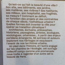 La beauté d'une ville.