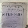 Viollet le duc / Description de Notre-Dame / lettres / dédicace