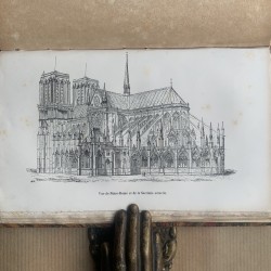 Viollet le duc / Description de Notre-Dame / lettres / dédicace