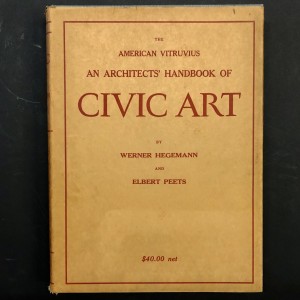 The american Vitruvius by Werner Hegemann / 1922