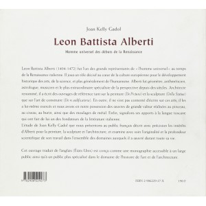 Leon Battista Alberti, homme universel de la Renaissance. 