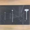 Nicolas Schöffer / Dessin original / luminaires